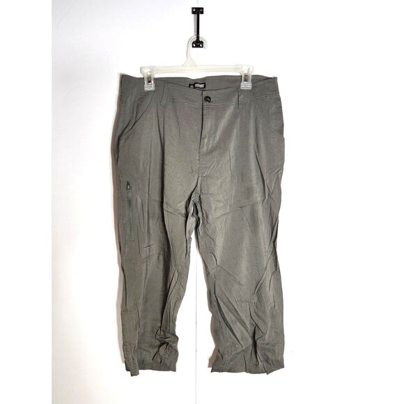 Khombu Pants - KHOMBU Women's Hiking Active Capri Pants Size Large